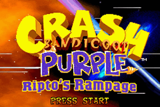 Crash and Spryo Superpack 1 screenshot 2 for GameBoy Advance